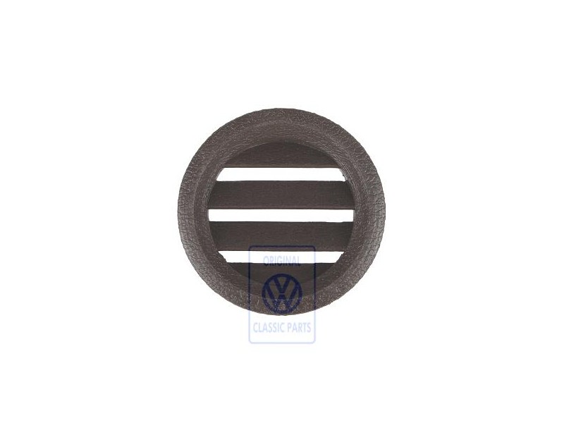 Original VW Trim For Air Outlet Saddle Brown - 171819705 90V