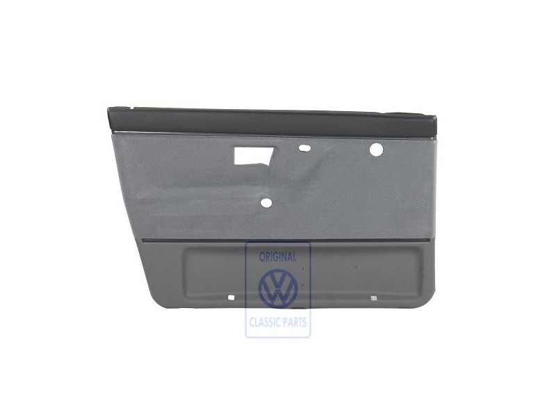 Original VW Door Panel Trim (Cloth) Slate (Grey) - 193867011CBAJT