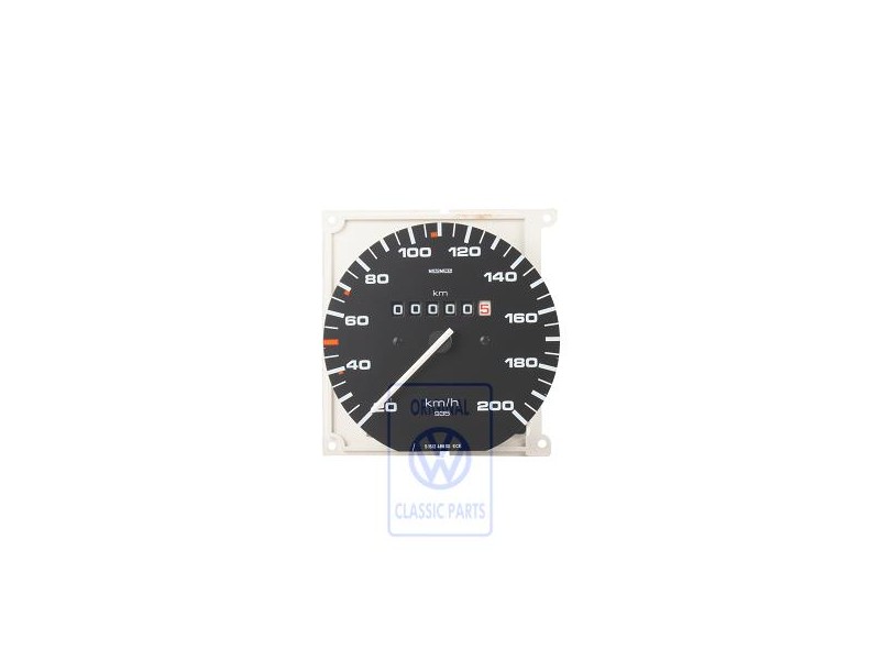 Original VW Speedometer Without Kilometre Trip Recorder - 193957031