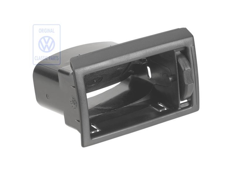 Original VW Housing For Air Vent Satin Black - 191819704E 01C