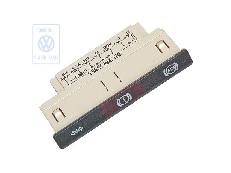 Original VW Control Lamp For Dual-Circuit And Handbrake - 191919235L