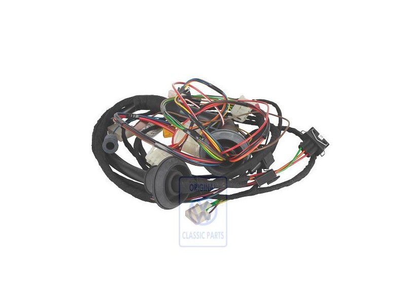 Original VW Wiring Harness: Front Right - 191971072NL