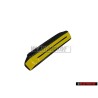 Original VW Front Wing Moulding Protective Strip Graphite Left - 535853503A 2BC