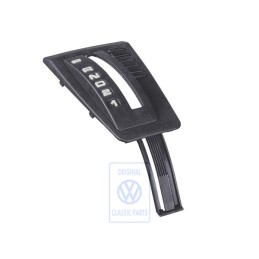 Original VW Trim For Gear Selector Satin Black - 191863215 LN8