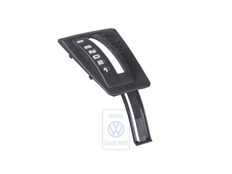 Original VW Trim For Gear Selector Satin Black - 191863215 LN8