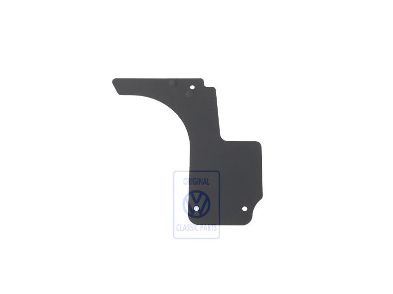Original VW Luggage Compartment Trim Black - 191867430F 8BM
