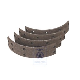 Original VW 1 Set: Brake Linings For Drum Brakes - 1H0698071
