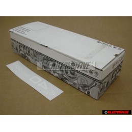 Original VW Boot Sticker 40 Years Golf - 5G0853279A