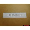 Original VW Boot Sticker 40 Years Golf - 5G0853279A