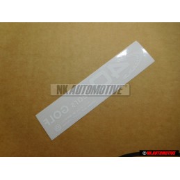 Original VW Boot Sticker 40 Years Golf - 5G0853279A