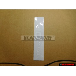 Original VW Boot Sticker 40 Years Golf - 5G0853279A