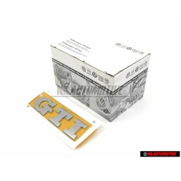 Original VW GTI Rear Boot Badge Emblem Chrome - 5G0853675Q 2ZZ