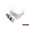 Original VW GTI Front Grill Badge Emblem Chrome - 5G0853679Q IDJ