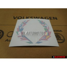 Original VW MANUFACTURERS WRC Rear Window Sticker Decal - 6C0853279B