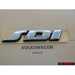 Original VW SDI Rear Badge Emblem Chrome - 1H0853675D Z10