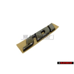 Original VW SDI Rear Badge Emblem Chrome - 1H0853675D Z10