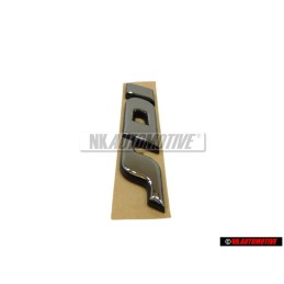 Original VW SDI Rear Badge Emblem Chrome - 1H0853675D Z10