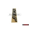 Original VW SDI Rear Badge Emblem Chrome - 1H0853675D Z10