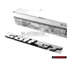 Original VW GOLF GT Rear Trunk Boot Badge Emblem Chrome - 1H6853687ACZ10