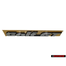 Original VW GOLF GT Rear Trunk Boot Badge Emblem Chrome - 1H6853687ACZ10