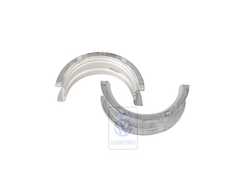 Original VW 1 Set: Crankshaft Bearings - 056198497