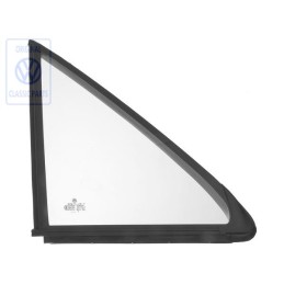 Original VW Fixed Door Window With Seal - 191845242A