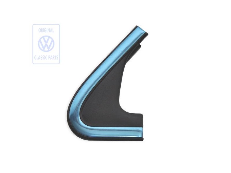 Original VW Corner Section Moulding For Door Window - 191853229A