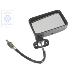 Original VW Exterior Mirror (Convex) (Adjustable From Inside) - 191857502C