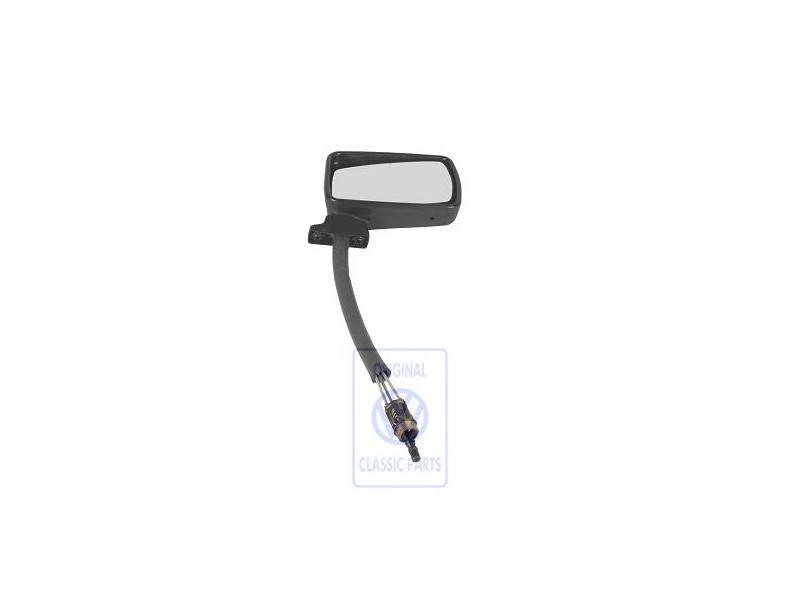 Original VW Exterior Mirror (Convex) (Adjustable From Inside) - 192857502E