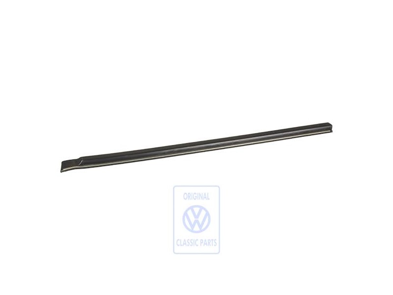 Original VW Protective Strip For Door Satin Black/Silver - 167853516 QH8