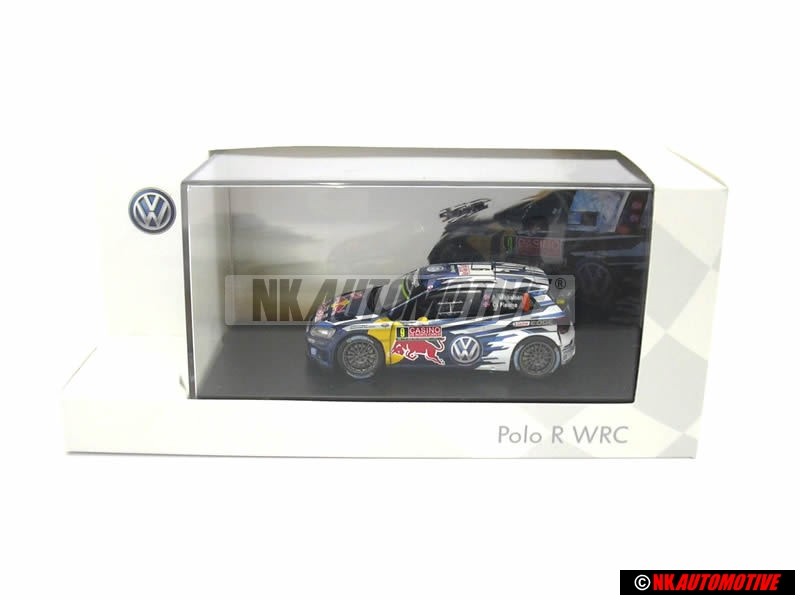 Original VW Polo R WRC Model Toy Car - 6C1099300C