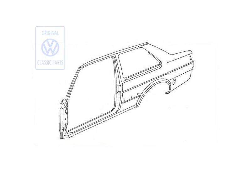 Original VW Side Part - 165809605B