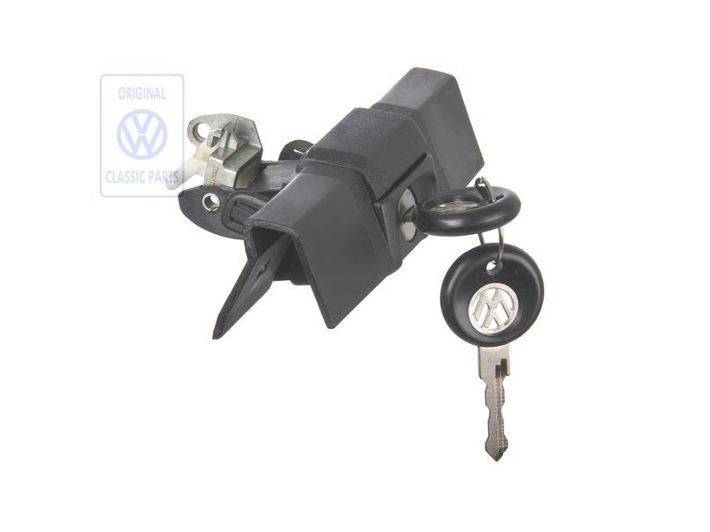 Original VW Grip Molding With Lock Cylinder - 165827571C