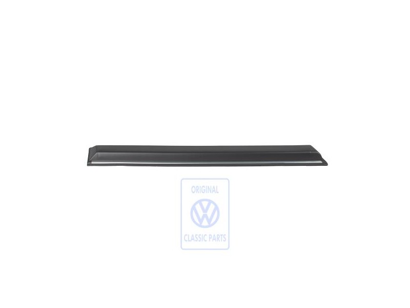 Original VW Protective Strip For Side Sect Satin Black/Silver - 165853536 QH8