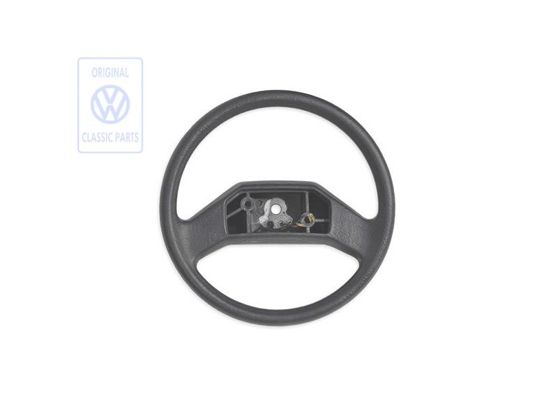 Original VW Steering Wheel Satin Black - 191419091D 01C