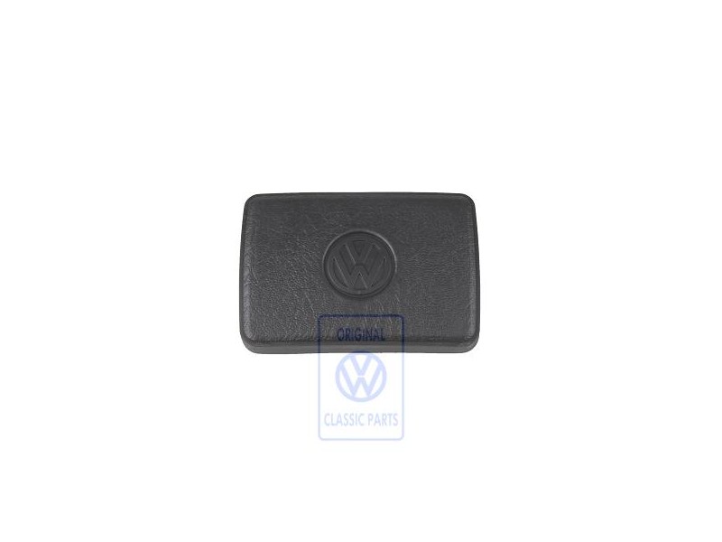 Original VW Cover Cap For Steering Wheel Satin Black - 191419669 01C