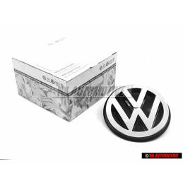 Original VW Rear Boot Badge Emblem Chrome - 251853601B
