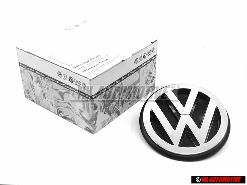 Original VW Rear Boot Badge Emblem Chrome - 251853601B