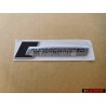 Original Audi SUPERCHARGED Front Fender Side Badge Emblem - 4F0853601