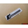 Original Audi SUPERCHARGED Front Fender Side Badge Emblem - 4F0853601