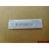 Original Audi SUPERCHARGED Front Fender Side Badge Emblem - 4F0853601