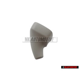Original VW Cover Cap Pearl Grey - 1K0858547 Y20
