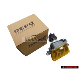 DEPO Halogen Fog Lamp Yellow Light - 441-2004R-UE-Y