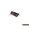 Original Audi S4 Front Grill Badge Emblem Black Chrome Red - 8D0853736E 2ZZ