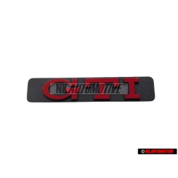 Original VW GTI Side Badge Emblem Red - 1H6853714C QN5