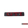 Original VW GTI Side Badge Emblem Red - 1H6853714C QN5