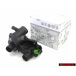 Original VW Coolant Regulator Thermostat Housing - 032121111BB