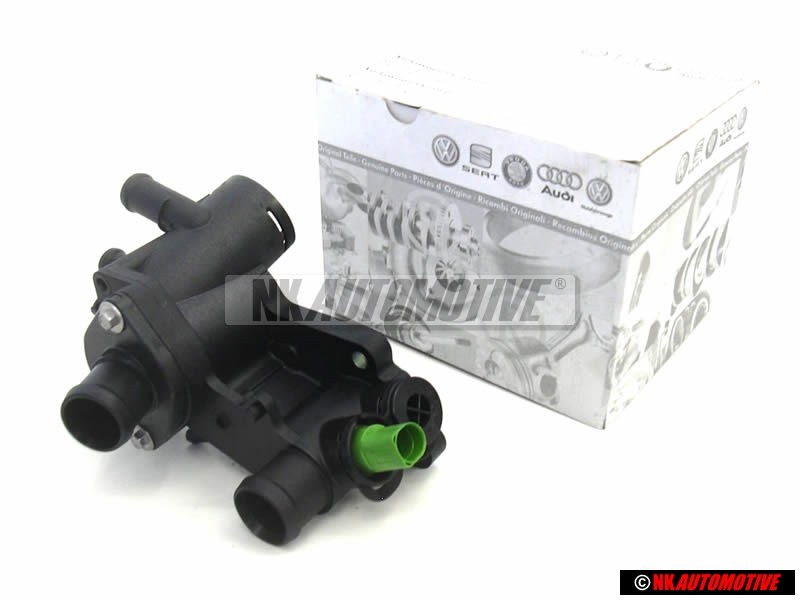 Original VW Coolant Regulator Thermostat Housing - 032121111BB