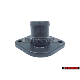 Original VW Thermostat Housing Cover Flange Pipe Union - 032121121J