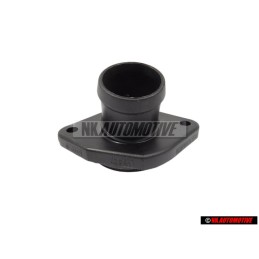 Original VW Thermostat Housing Cover Flange Pipe Union - 032121121J